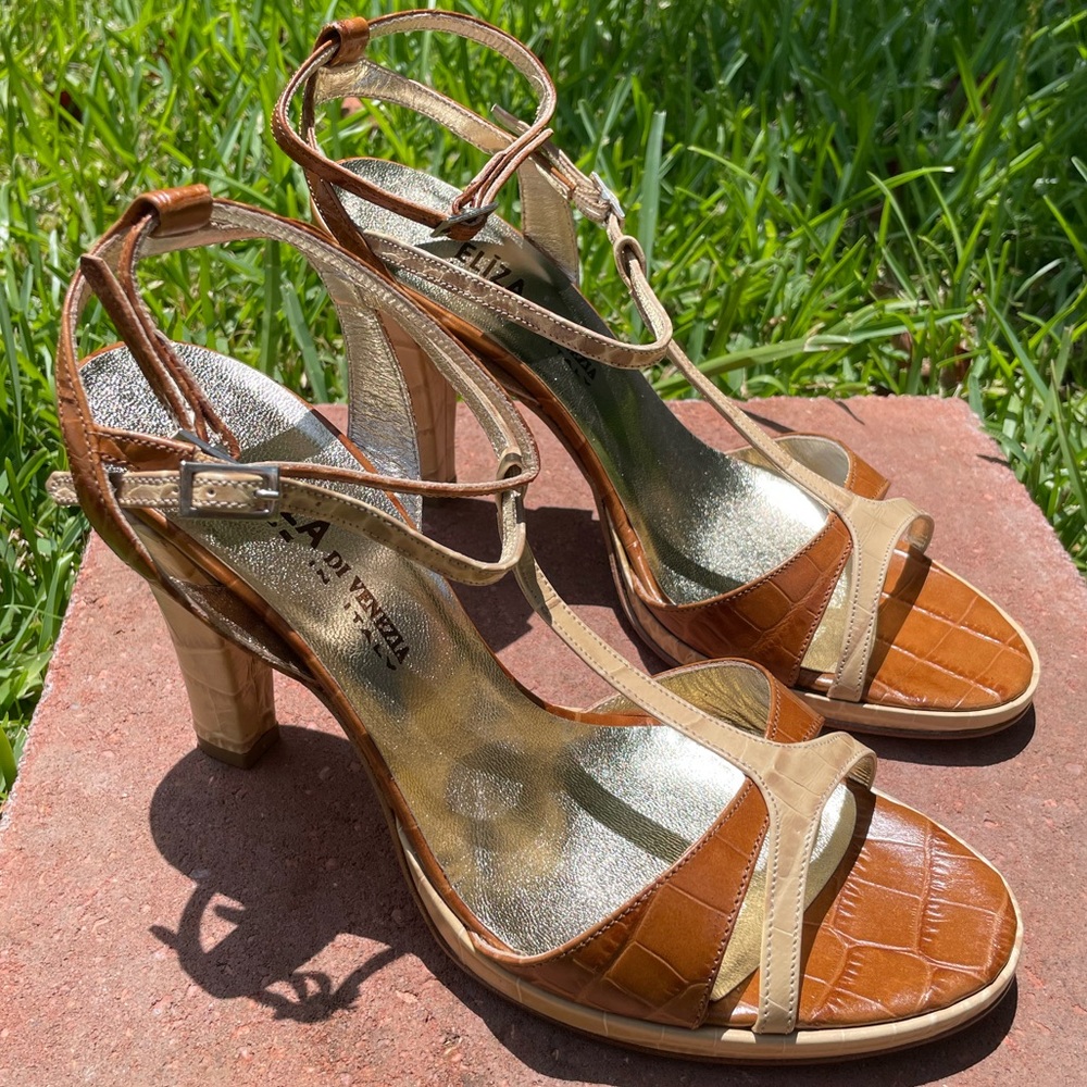 Eliza di Venezia: St. Cocco Marrone Heels